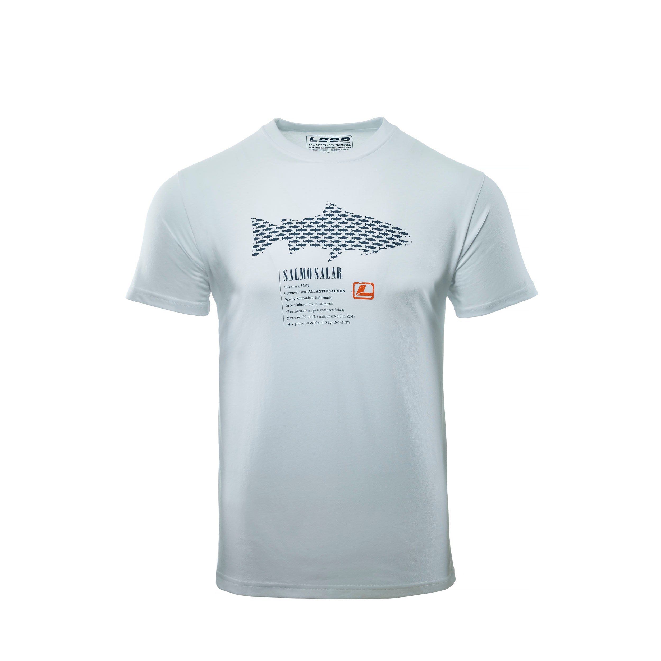 Atlantic Salmon T-Shirt White – Atler Outdoors