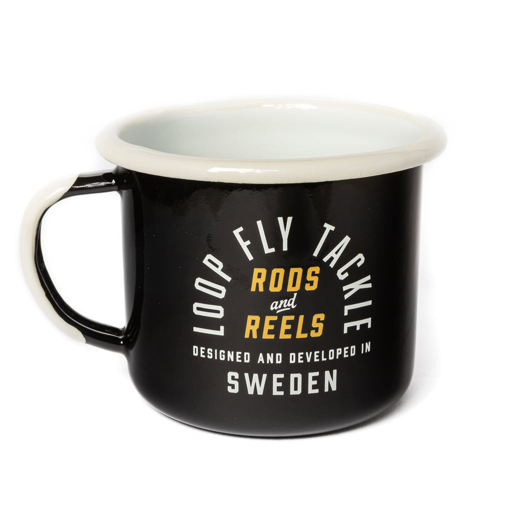 Rods & Reels Mug, Black